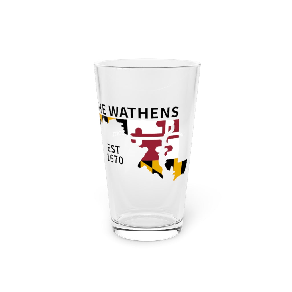 The Wathens Pint Glass, 16oz