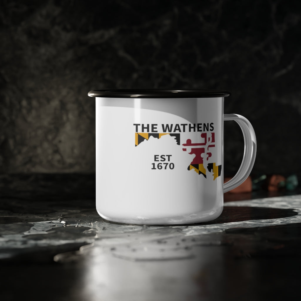 The Wathens Enamel Camp Cup