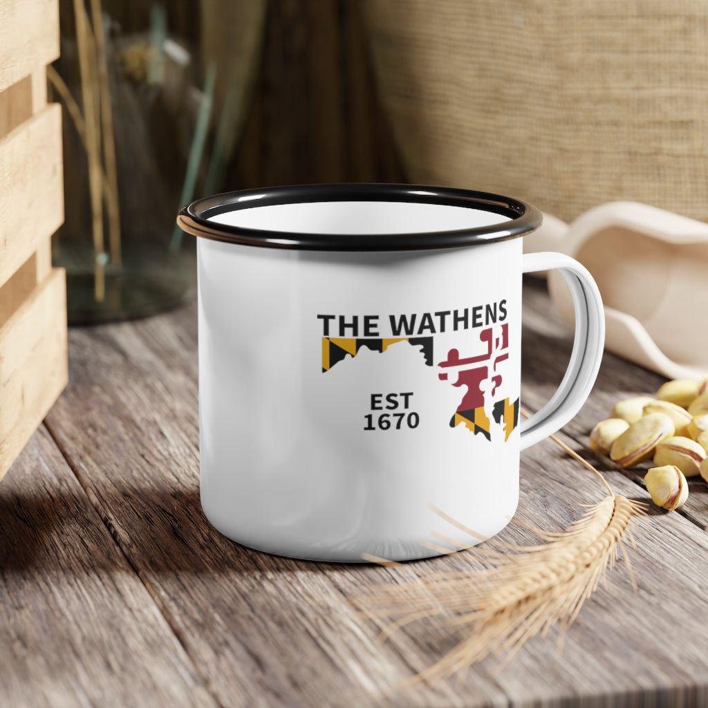 The Wathens Enamel Camp Cup