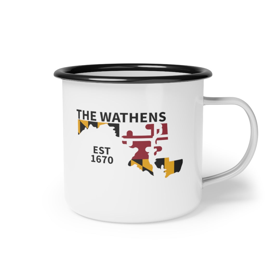 The Wathens Enamel Camp Cup